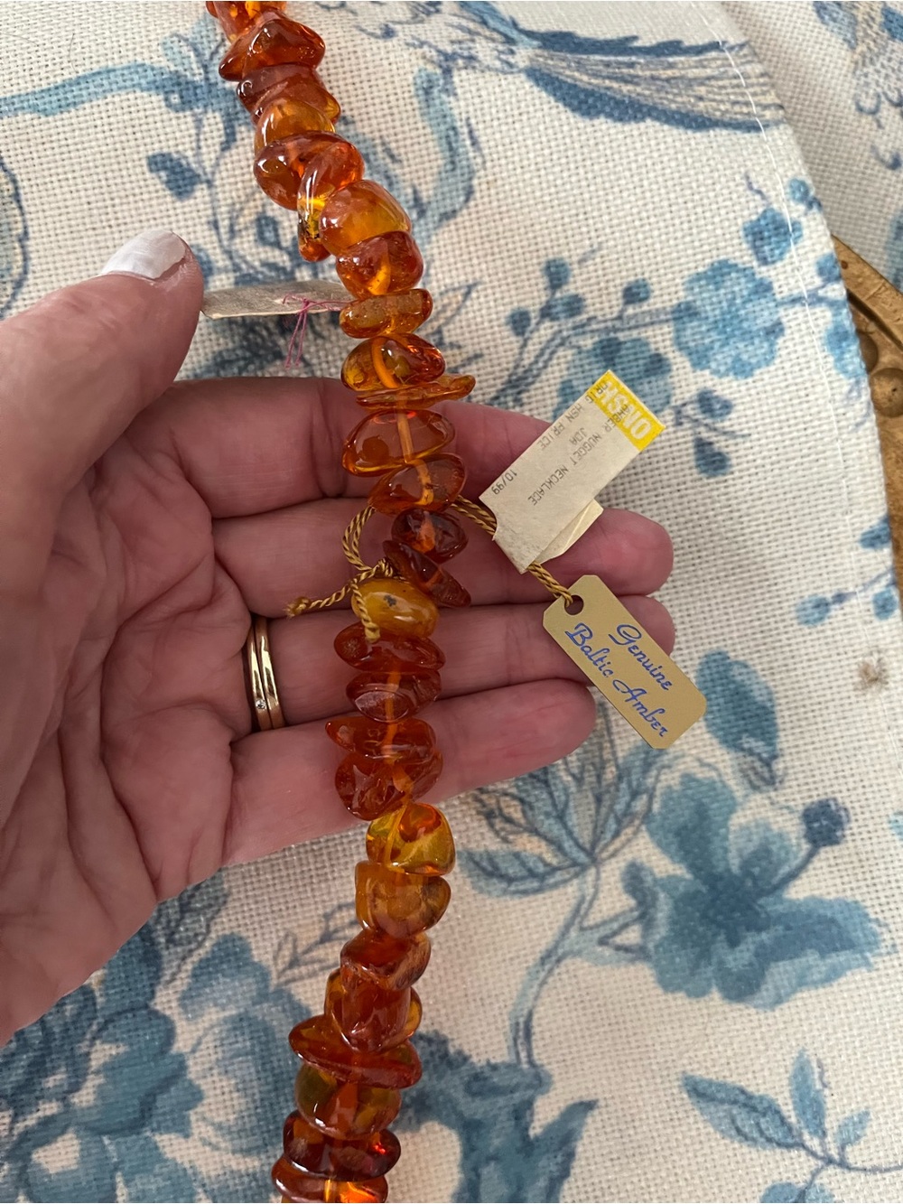 Genuine Baltic Amber 30” Necklace
